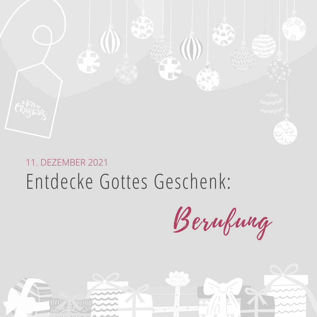 Mehr über den Artikel erfahren Entdecke Gottes Geschenk: Berufung