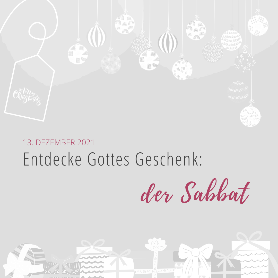 Mehr über den Artikel erfahren Entdecke Gottes Geschenk: der Sabbat