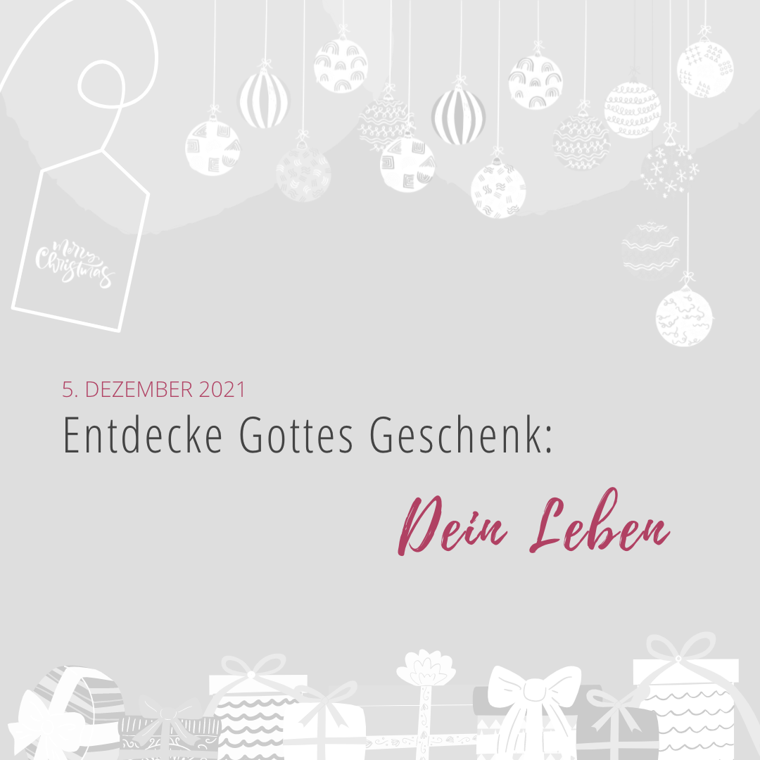 Mehr über den Artikel erfahren Entdecke Gottes Geschenk: dein Leben